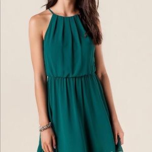 Stunning emerald green maxi dress